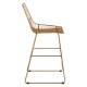 Scaun bar Fresno metal auriu Scaun bar Fresno metal auriu