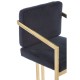 Scaun bar Jenner negru si auriu Scaun bar Jenner negru si auriu