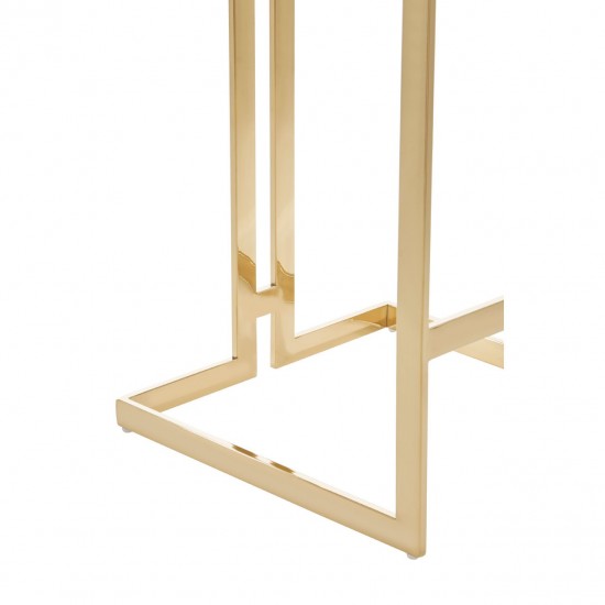 Scaun bar Jenner negru si auriu Scaun bar Jenner negru si auriu