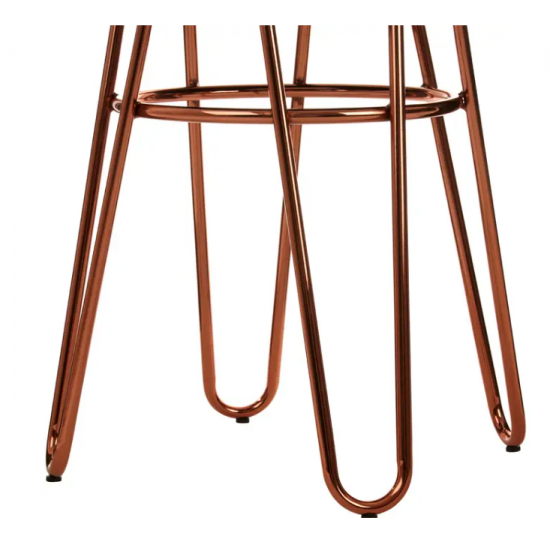 Scaun bar Roslyn negru si auriu rose Scaun bar Roslyn negru si auriu rose