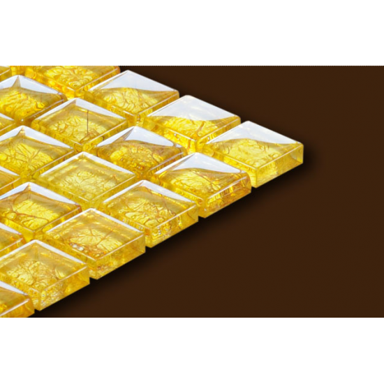 Mozaic sticla auriu galben 022 Mozaic sticla auriu galben 022