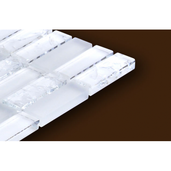 Mozaic sticla alb 057 Mozaic sticla alb 057