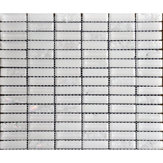 Mozaic sticla alb 057 Mozaic sticla alb 057