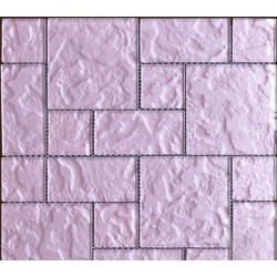 Mozaic violet pal din sticla GL021
