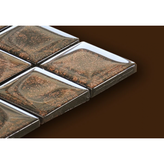 Mozaic Sticla decorativ maro XX-027