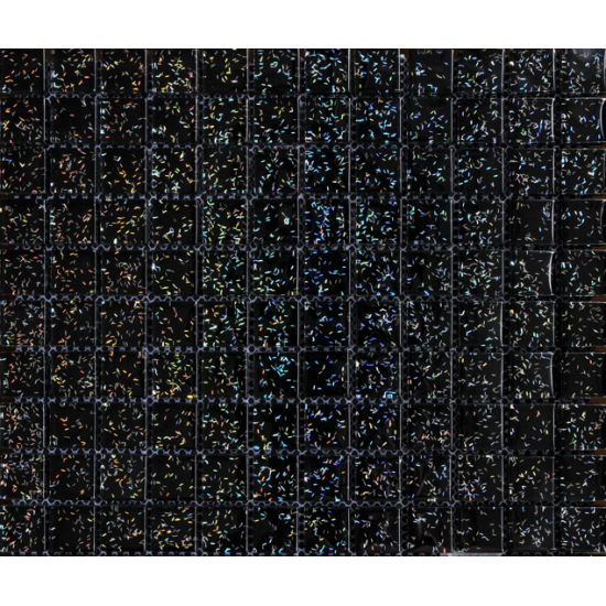Mozaic Sticla Negru cu insertii stralucitoare XX-067 Mozaic Sticla Negru cu insertii stralucitoare XX-067