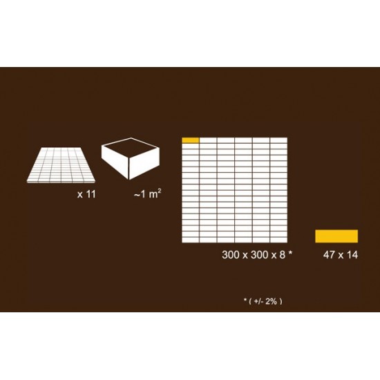 Mozaic sticla alb 057 Mozaic sticla alb 057