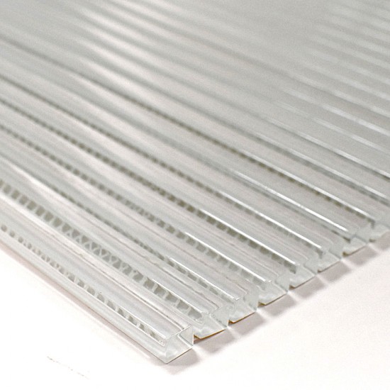 Mozaic alb din baghete sticla GL099 Mozaic alb din baghete sticla GL099