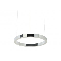 Lustra moderna Ring LED argintiu Ø40 cm 
